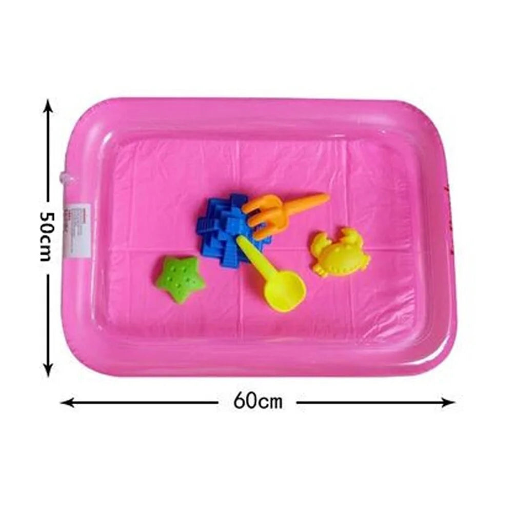 Pink Inflatable Sand Toy Tray F6951