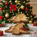 2-Tier Acacia Wood Serving Tray L262658