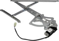 Front Driver Side Power Window Motor and Regulator Assembly Pack of 2 I547