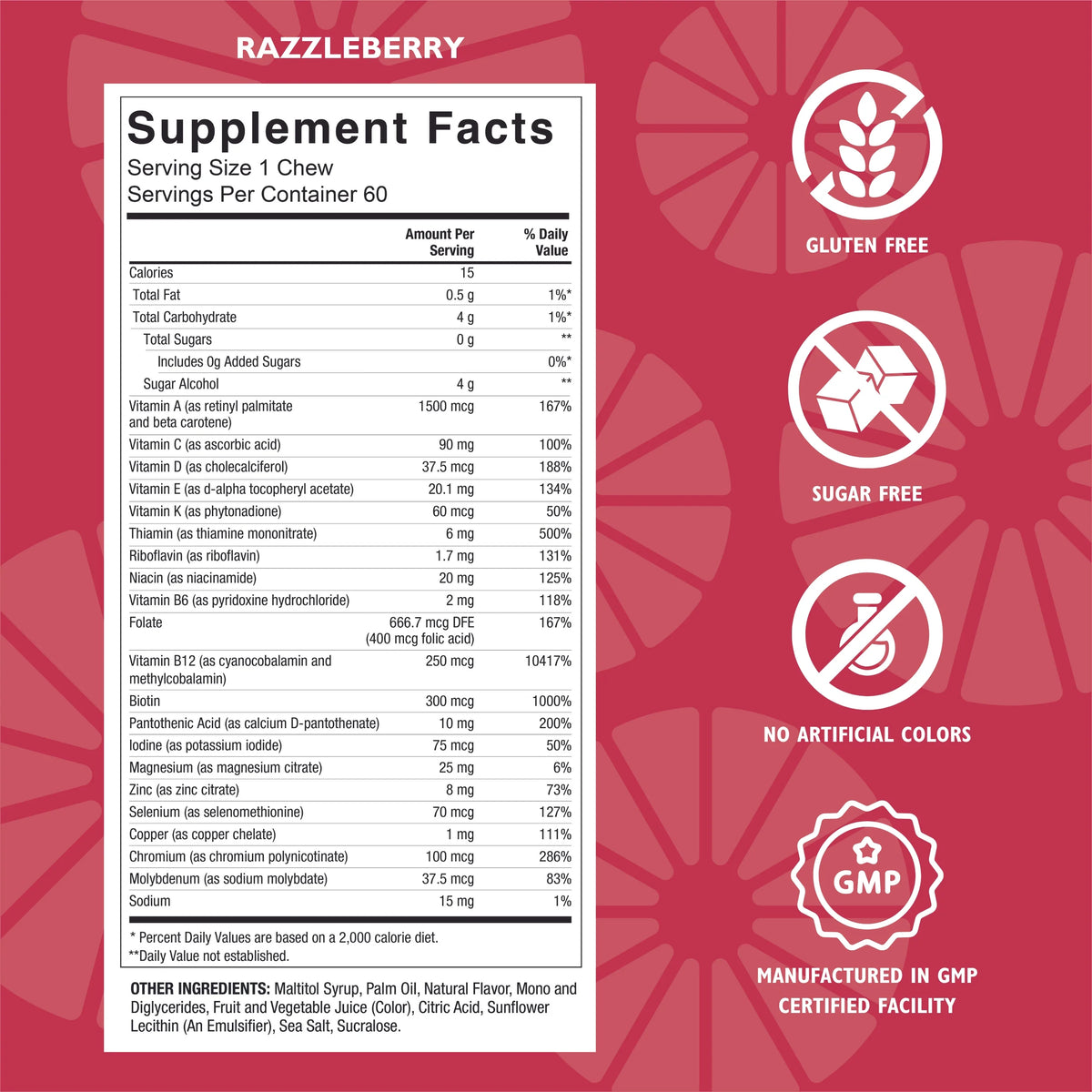 Bariatric Multivitamin Soft Chews, 180 count O1917