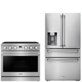 36 Gas Range and Refrigerator Q856