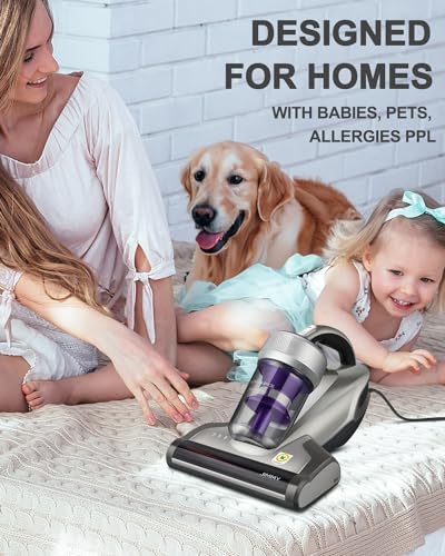 Anti-allergen Mattress Vacuum Cleaner with UV-C Light & 14Kpa Suction T9198