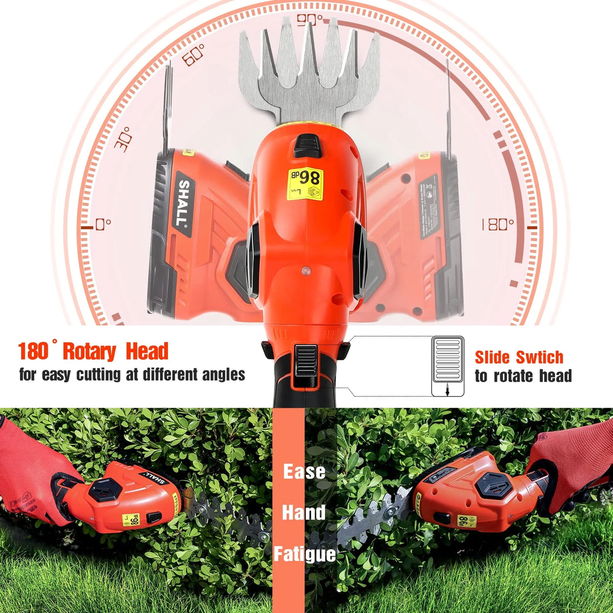 Cordless Hedge Trimmer and Garden Shears U69843