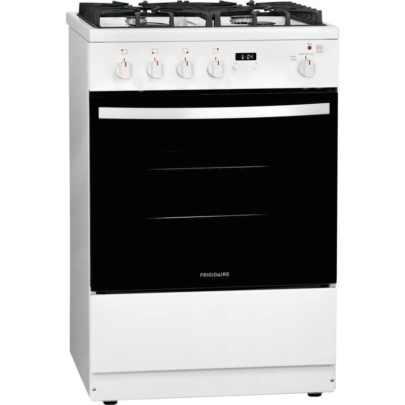 24 in. Freestanding Gas Range with Manual Clean in White Y941350