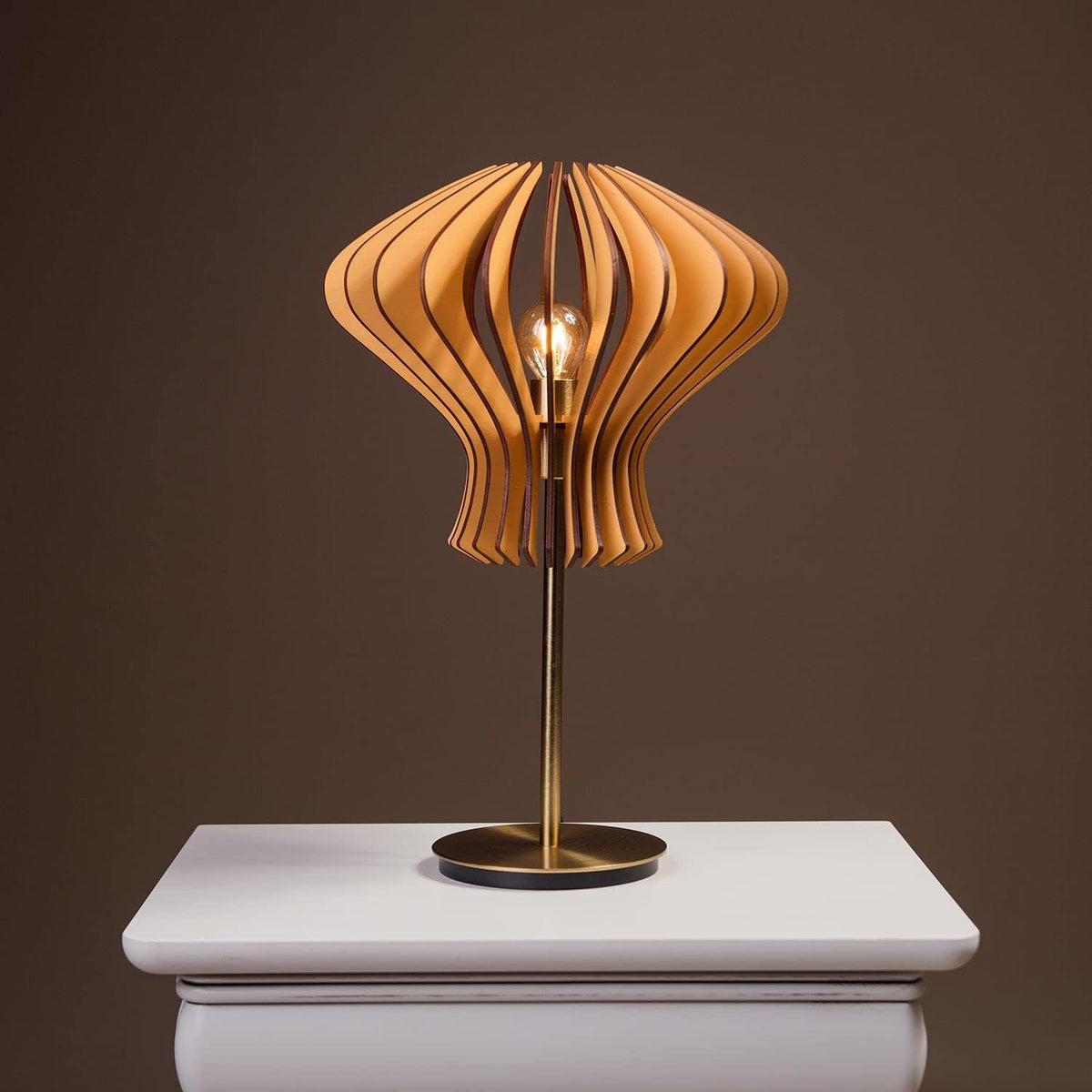 Wooden Table Lamp F598080
