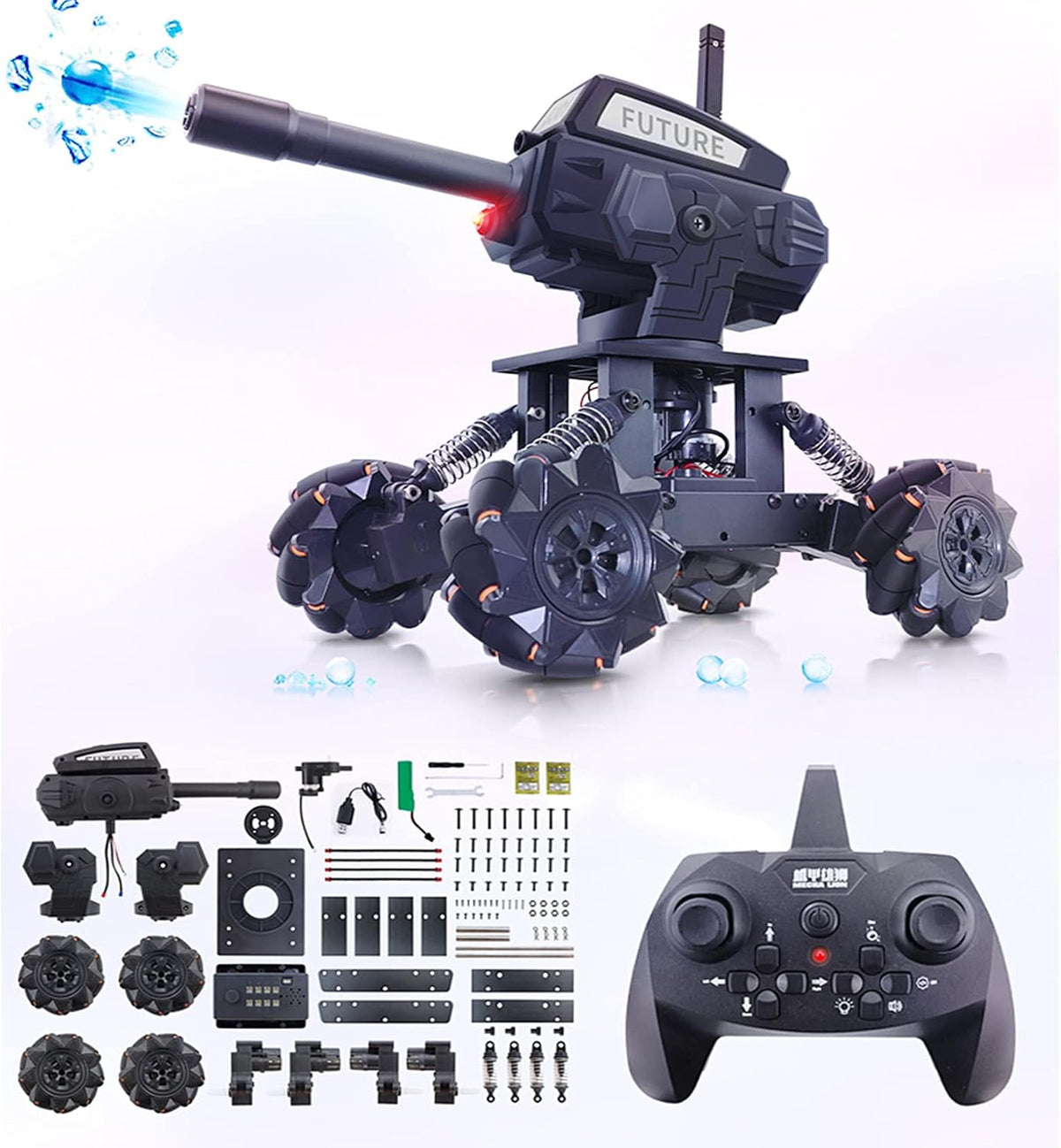 Robot Arm Kit and Remote Control Excavator 3-in 1 Science Kit U208699