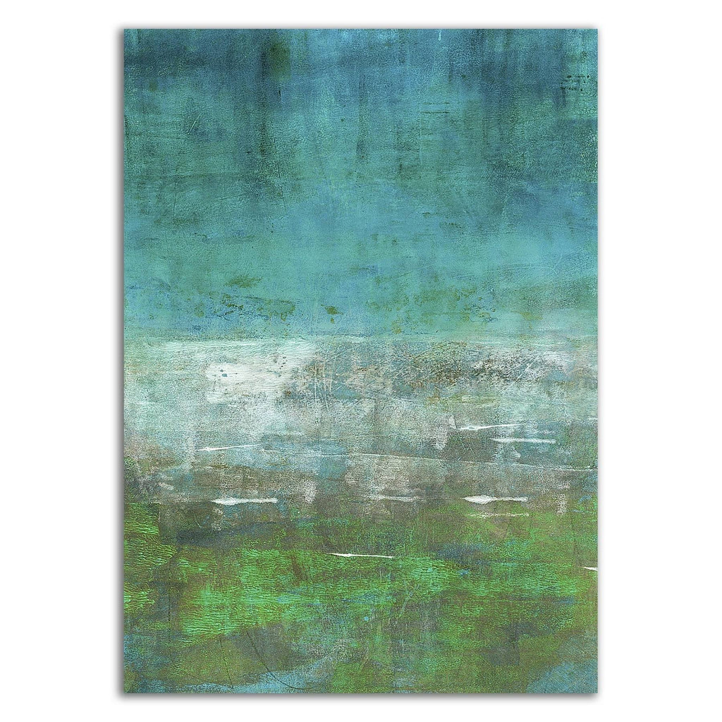 Green Oasis Print on Canvas J83625