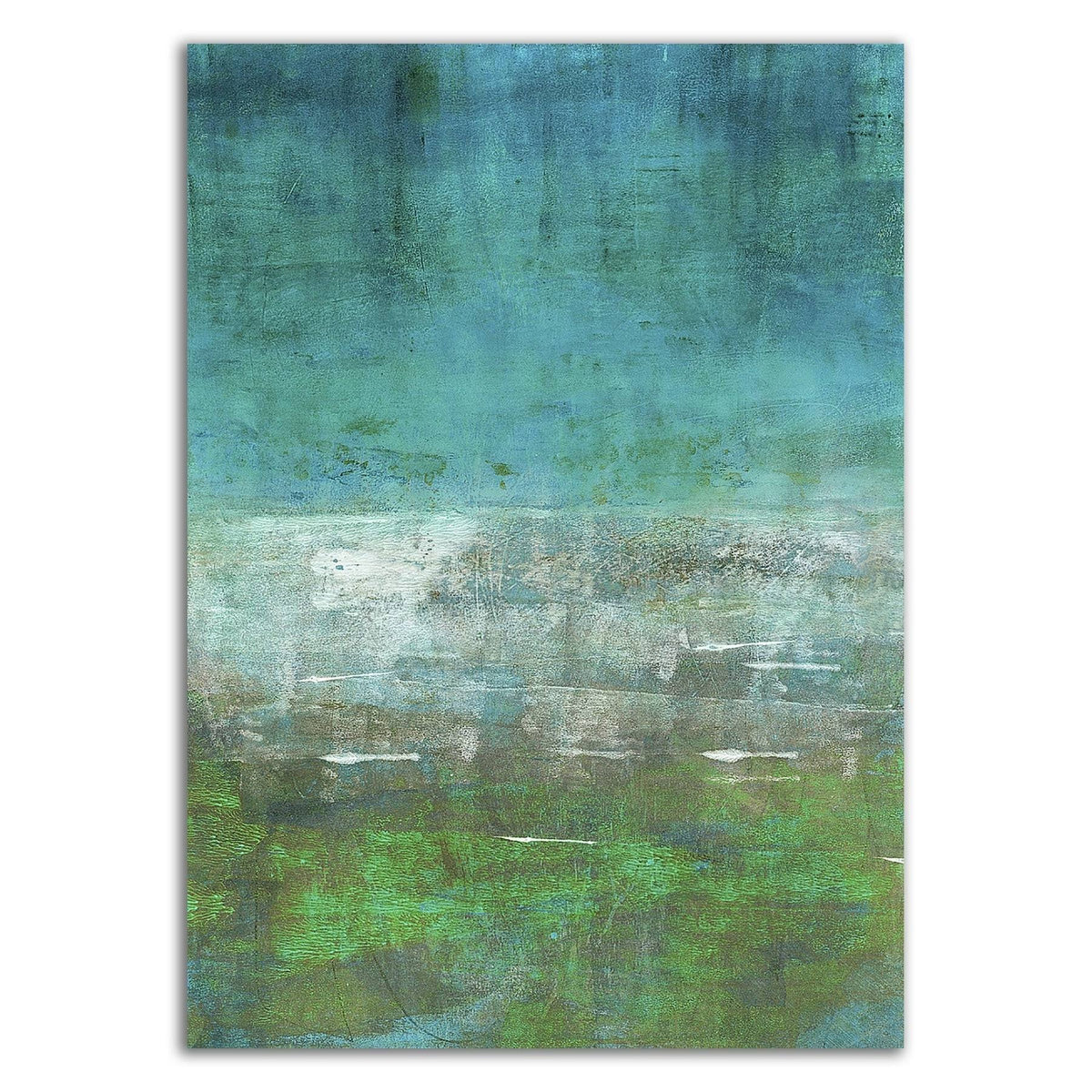 Green Oasis Print on Canvas J83625