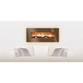 48 in. Curved Wall Mount Electric Fireplace F5054