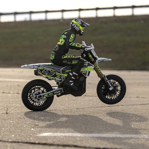 1/4 Super Moto Motorcycle White RTR Basic E9802