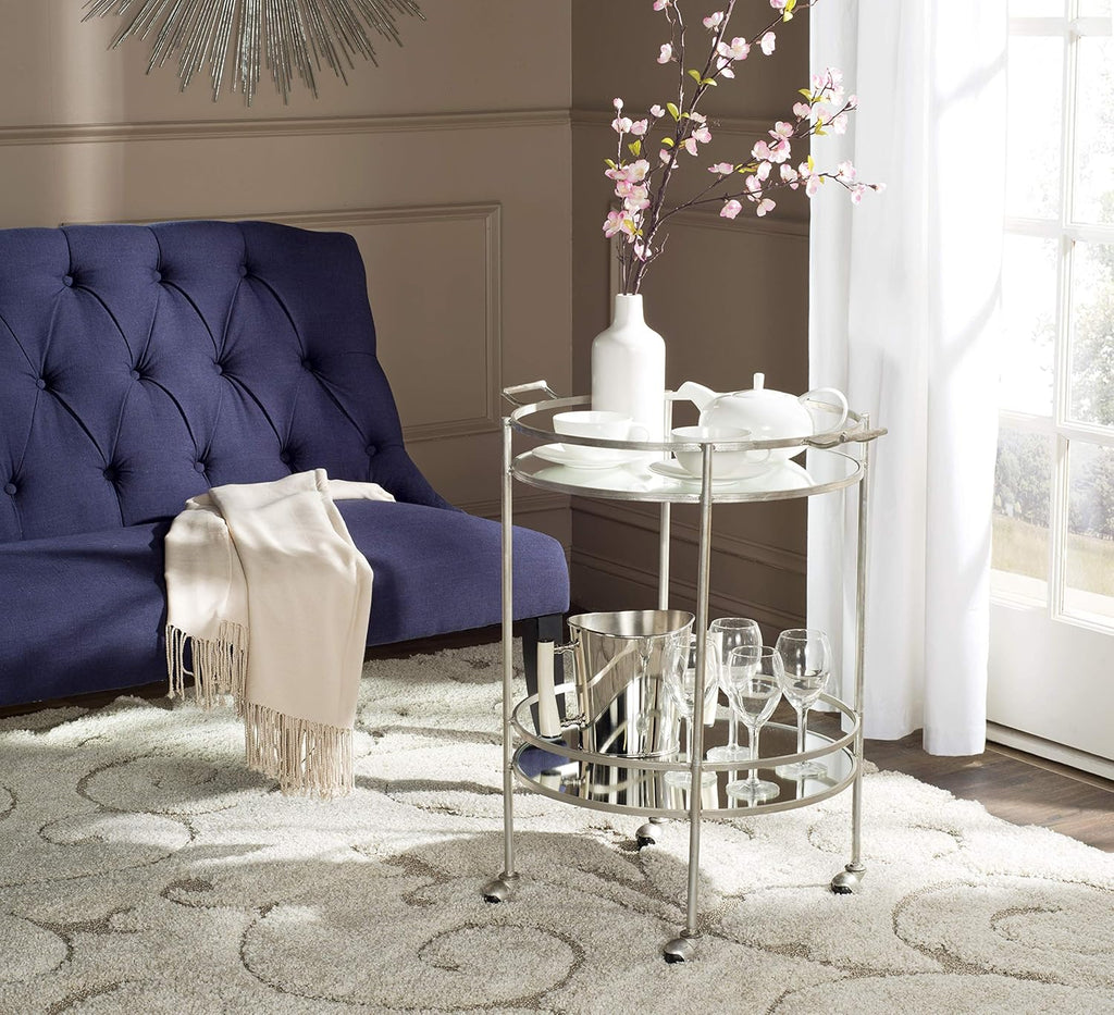 Silver Bar Cart Y582