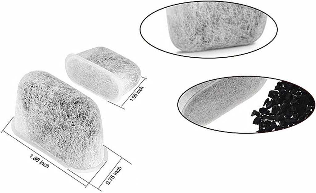 Set of 6 Charcoal Water Filters W11800