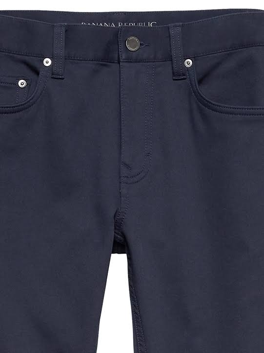 Navy Skinny Traveler Pant Size 35W 36L P587