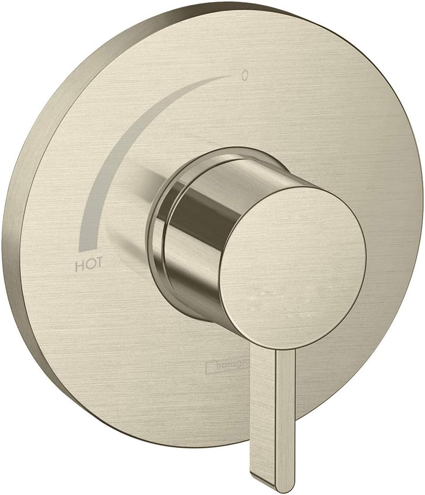 Matte White 6-inch Wide Shower Valve Trim U94301