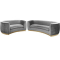 Contemporary Loveseat and Sofa O651590