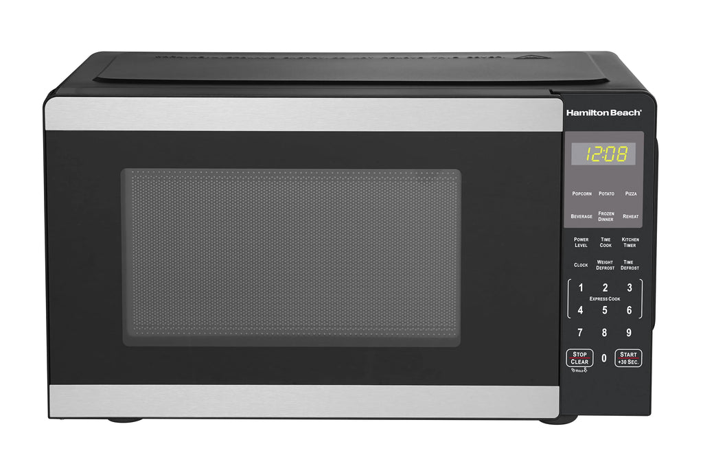 0.9 Cu ft 900 Watts Stainless Steel Countertop Microwave Oven H334807