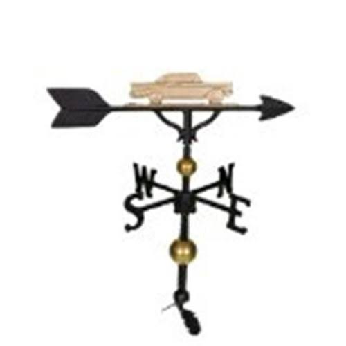 32 in. Gold Classic Car Weathervane X60786