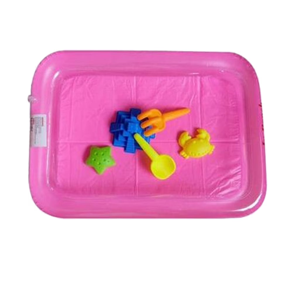Pink Inflatable Sand Toy Tray F6951