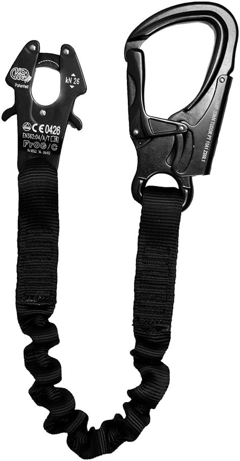 Black 23kN Retention Lanyard with Snap Hook G540035