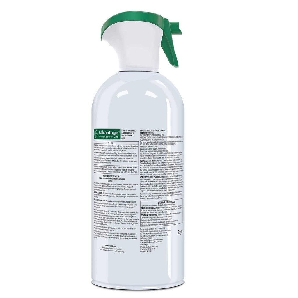 Flea Treatment Spray for Cats X29686