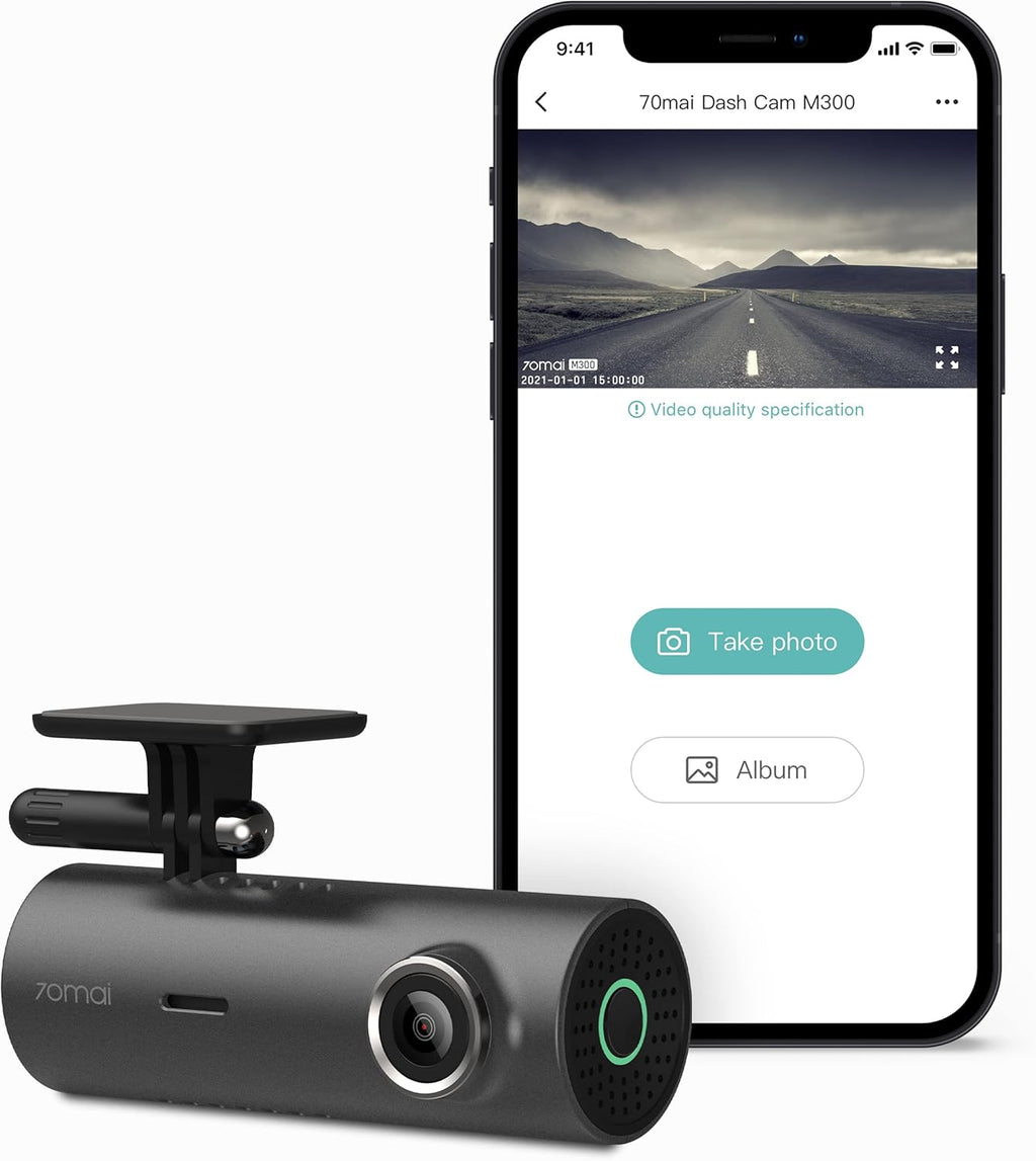 1296P QHD Smart Dash Camera with WiFi H6841
