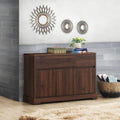 Walnut Buffet Sideboard with 2 Drawers and 2 Cabinets W224274