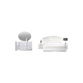 White 5-Piece Faux Leather Bedroom Set E9719