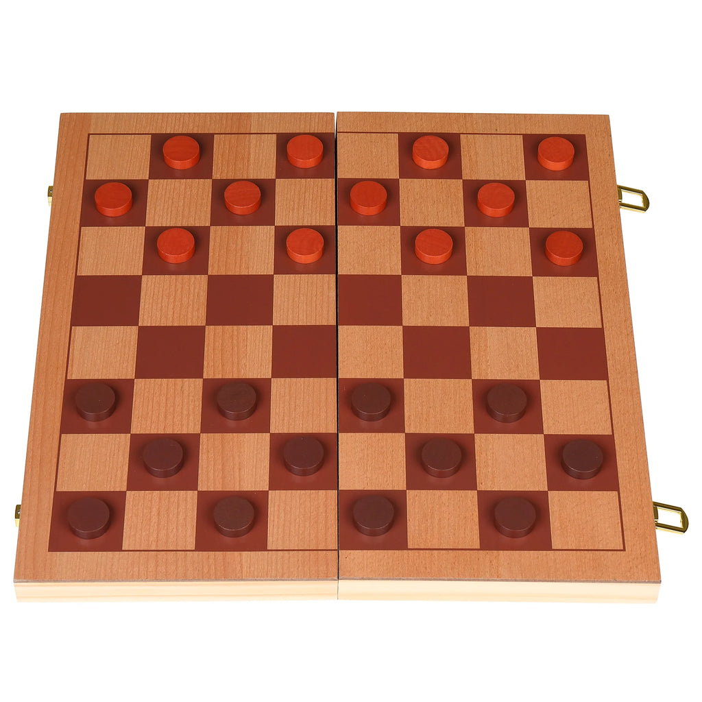 15'' Wooden Folding 3 in 1 Game Set M783085