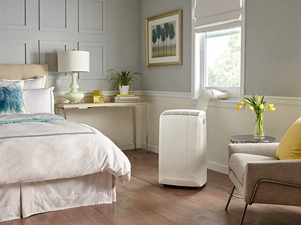 Restored 10,000 BTU 3-Speed Portable Air Conditioner with Dehumidifier V160226