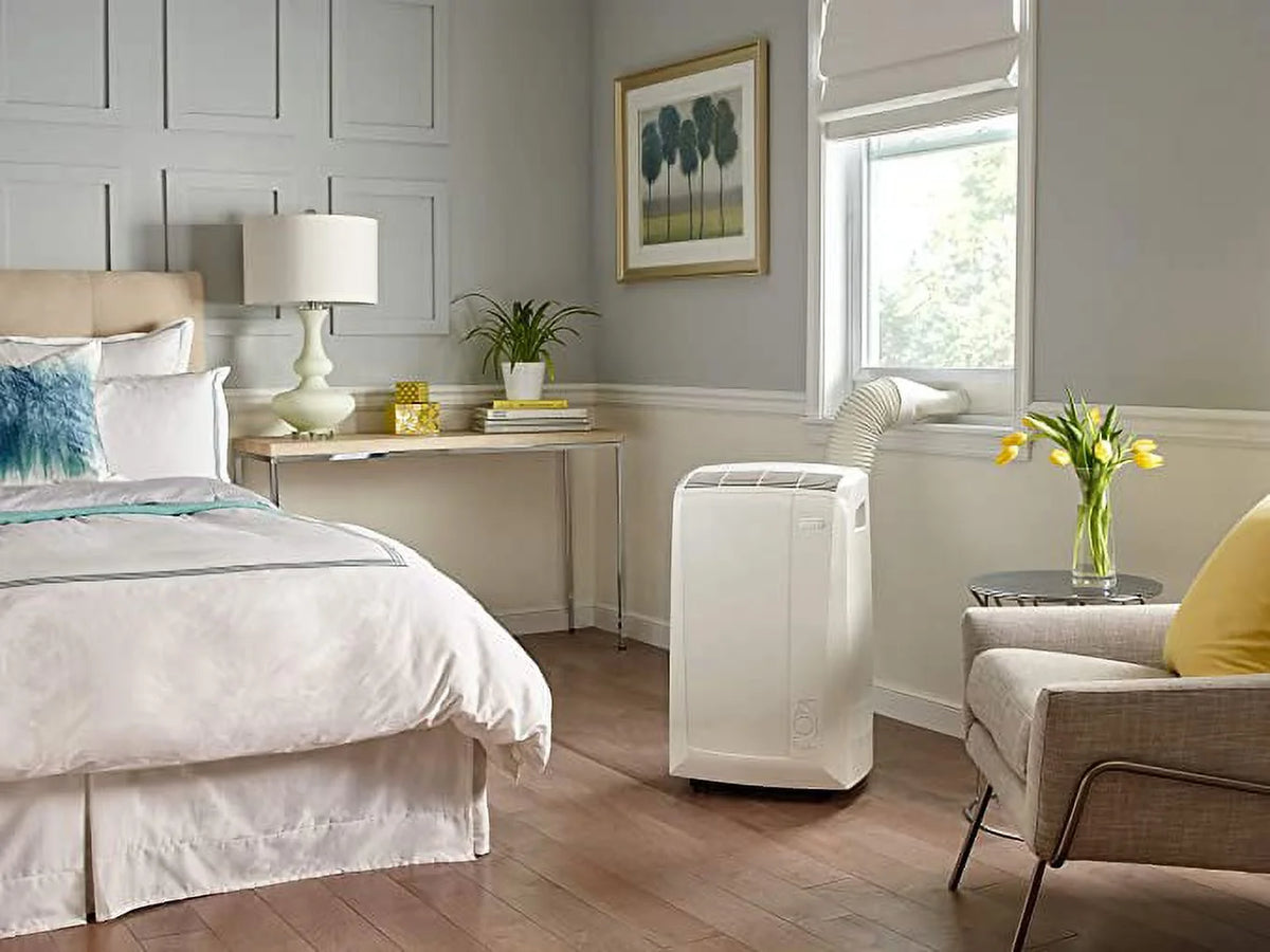 Restored 10,000 BTU 3-Speed Portable Air Conditioner with Dehumidifier V160226