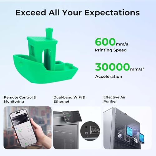 3D Printer, 600mm/s, Dual AI Cameras, 350x350x350mm R4293