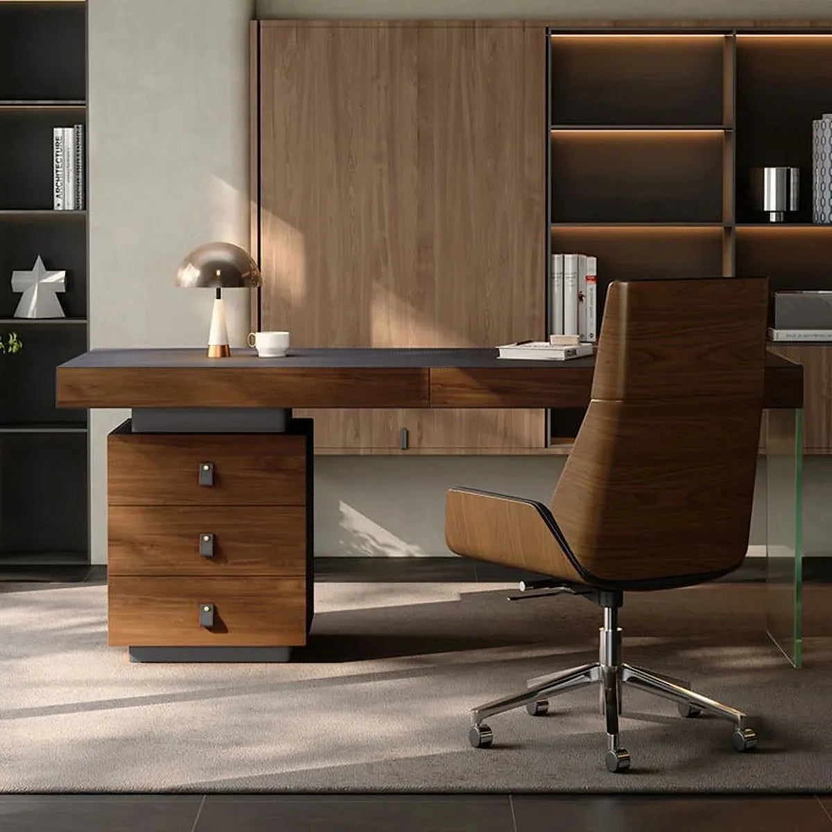 Computer Desks with Drawers I6001