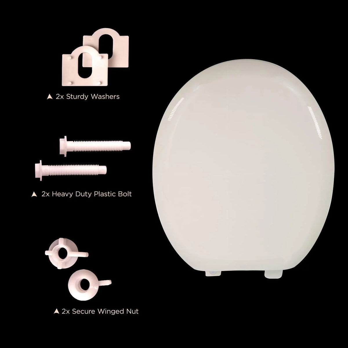 Round Plastic Toilet Seat Slow Close K773