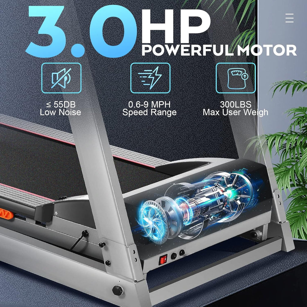 3.0 HP Electric Treadmill with Incline X810
