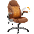 Ergonomic Computer Chair with Flip-Up Arms and Lumbar Support H84497