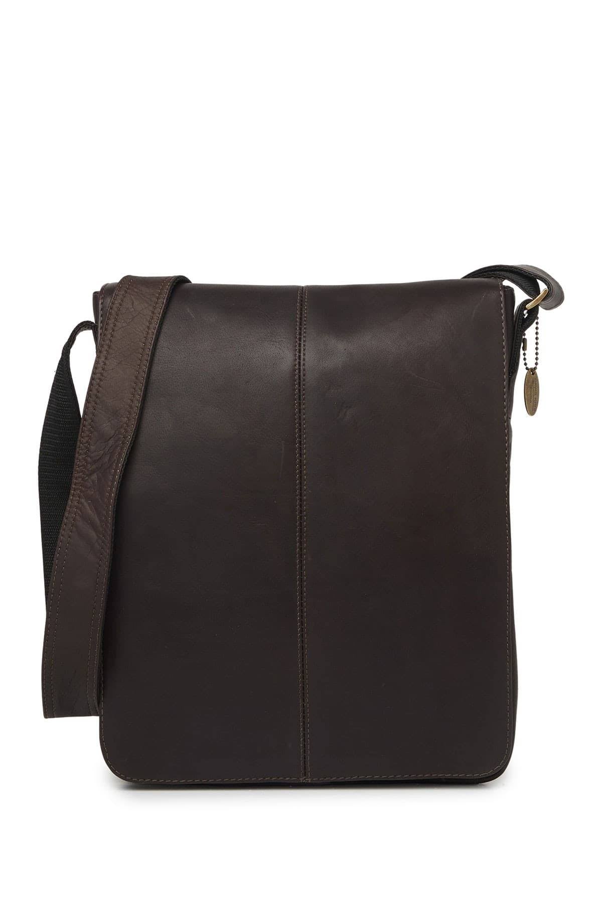 Small Vertical Messenger Bag Black J9433