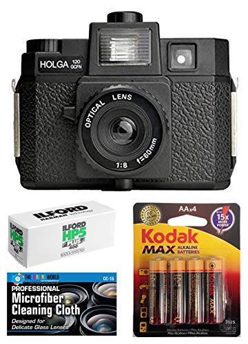 120 Medium Format Film Camera with Built-in Flash D517194