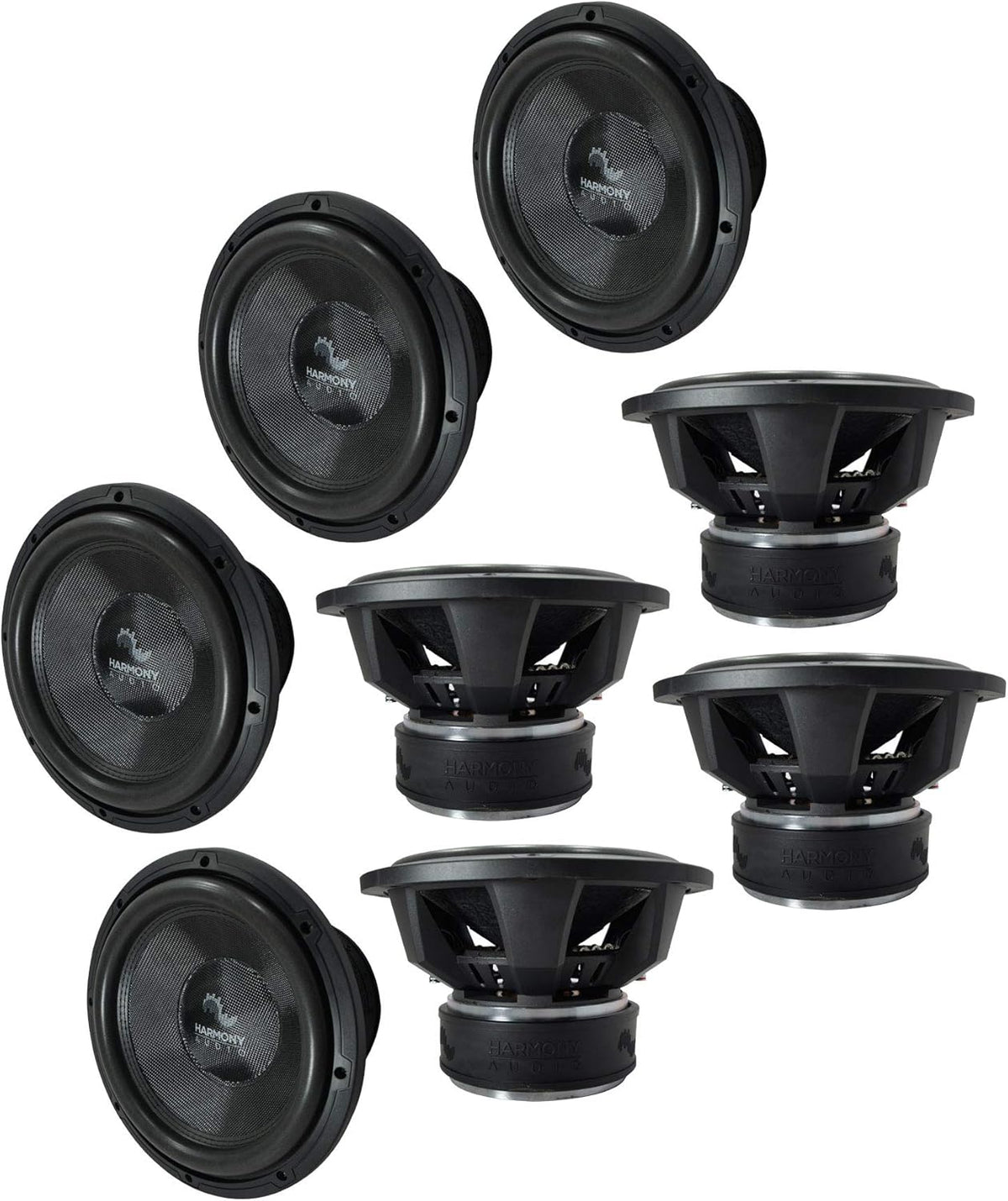 10 Sub 2000W Dual 2 Ohm Car Subwoofer G512339