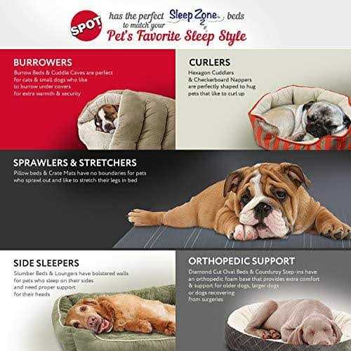 Quilted Oval Cuddler Pet Bed F263