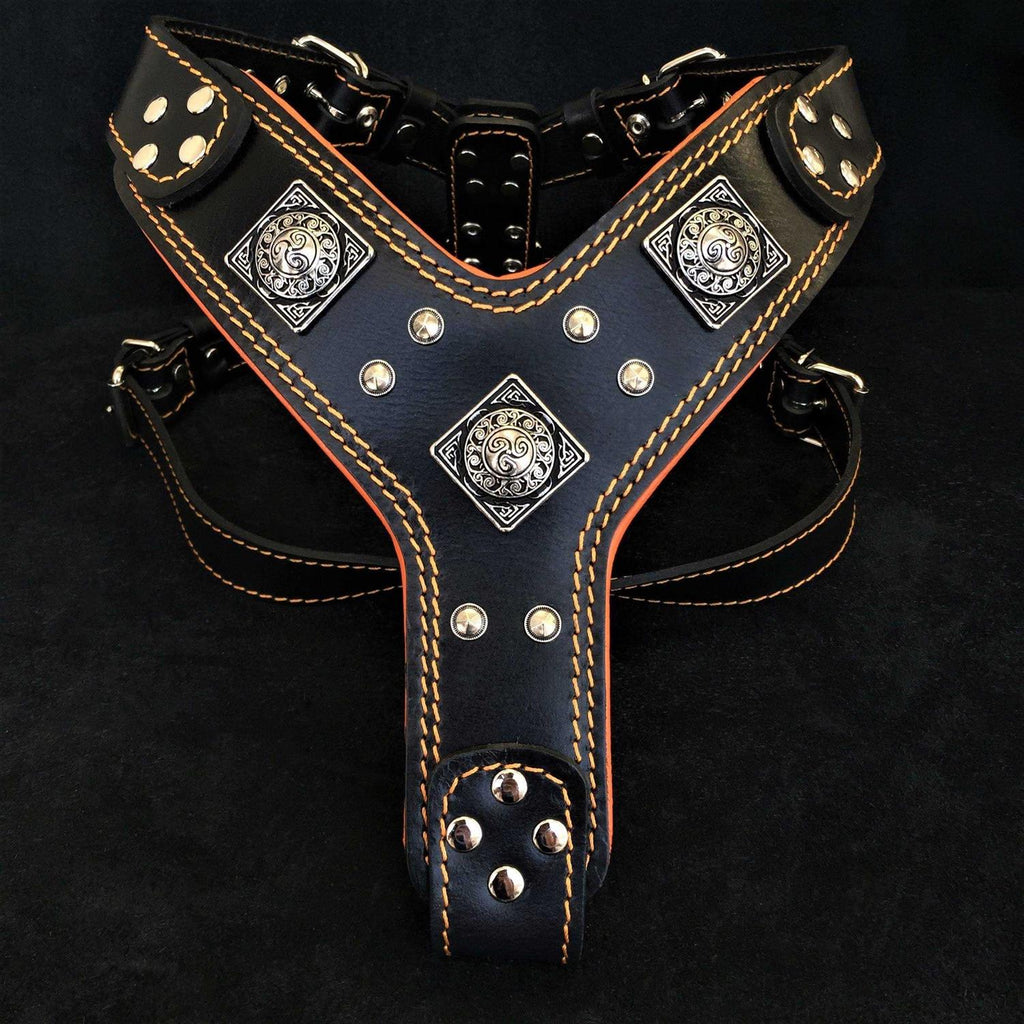 Dog Leather Harness O50148