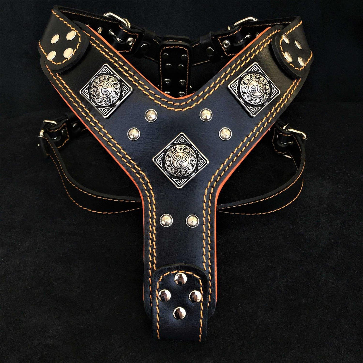 Dog Leather Harness O50148