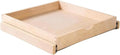 White Shaker Roll Out Tray, 15W x 4H inch V144