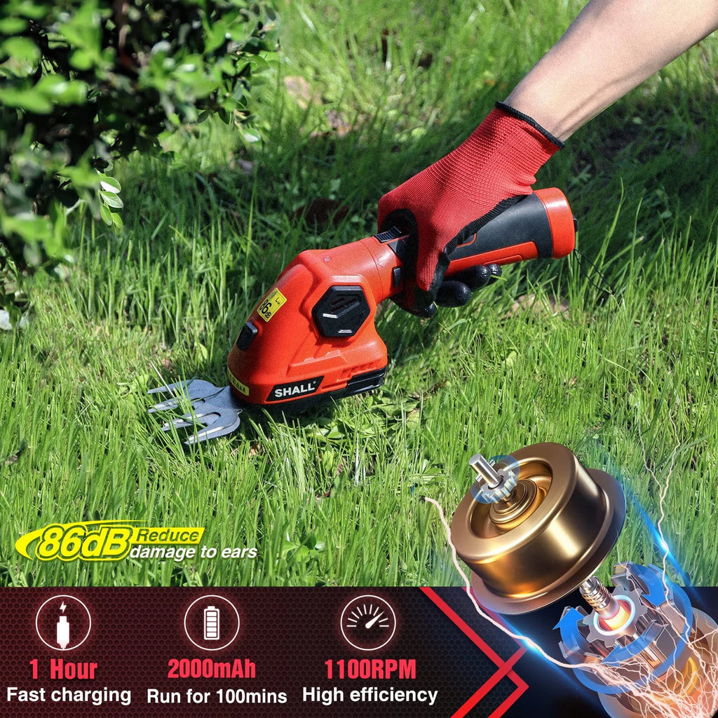 Cordless Hedge Trimmer and Garden Shears U69843