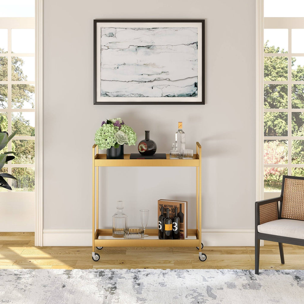 Brass Bar Cart T37365
