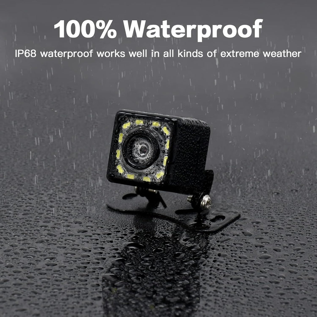 5 Inch Monitor HD 1080P IP69 Waterproof Backup Camera Kit Pack of 2 P70867