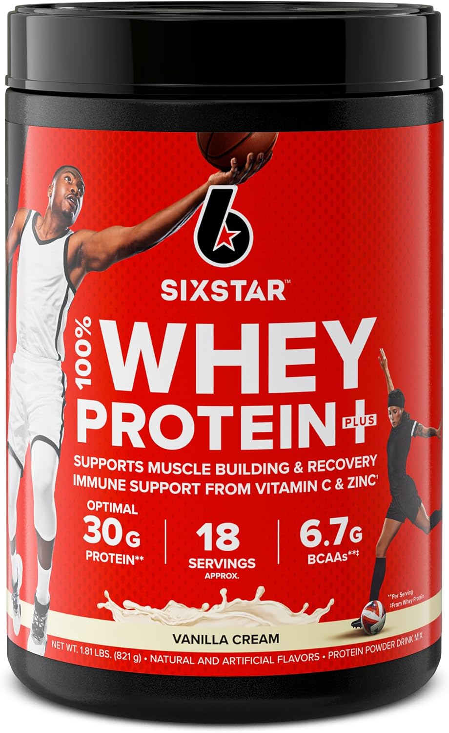 100% Whey Protein Plus Triple Chocolate 1.8lbs L1821