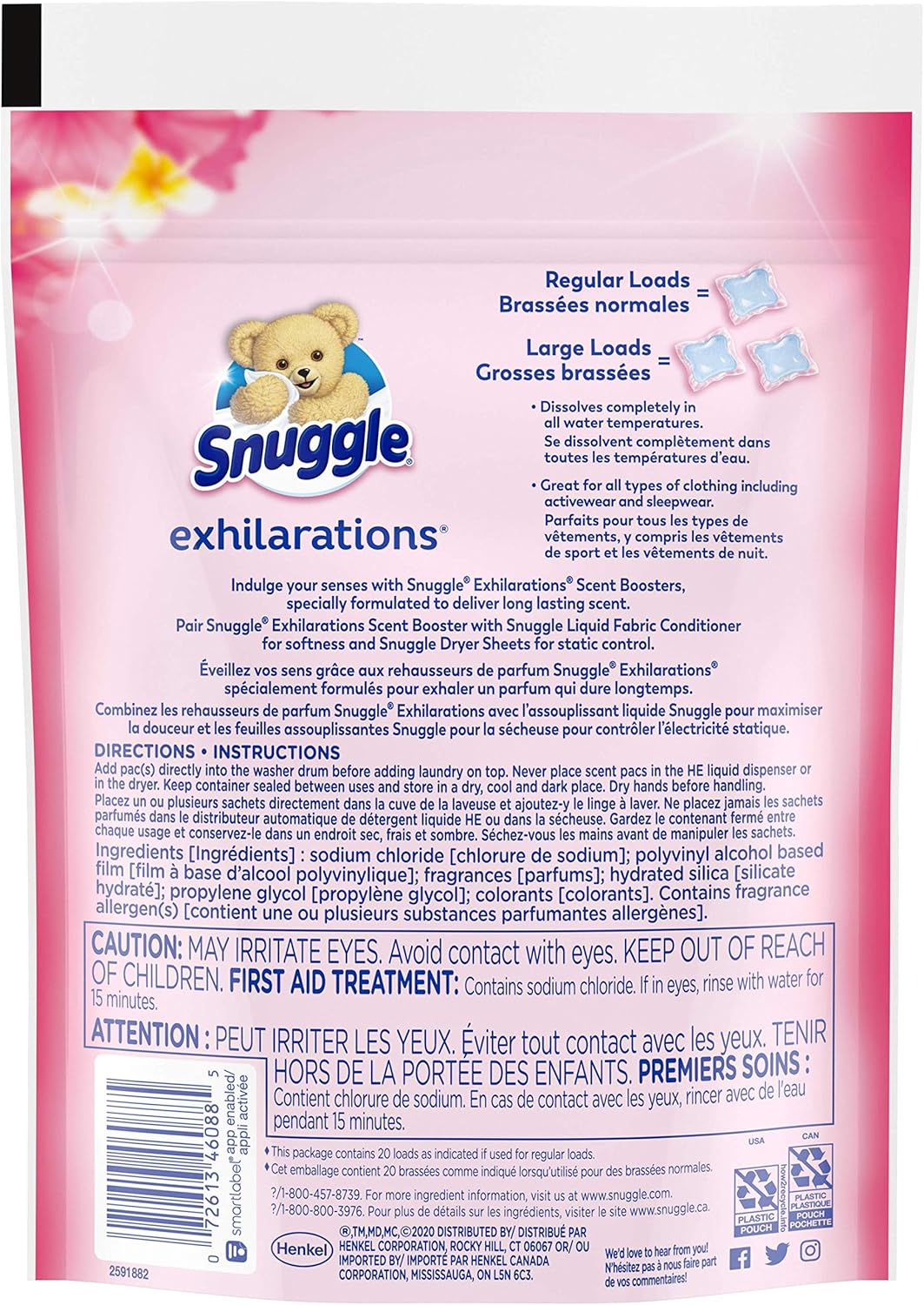 Island Hibiscus and Rainflower Scent Booster Pacs, 20 Count J398234