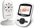 Video Baby Monitor with Digital Camera, 2.4Ghz Wireless, Night Vision, 2-Way Talk, 2.4inch, Pack of 2 O993