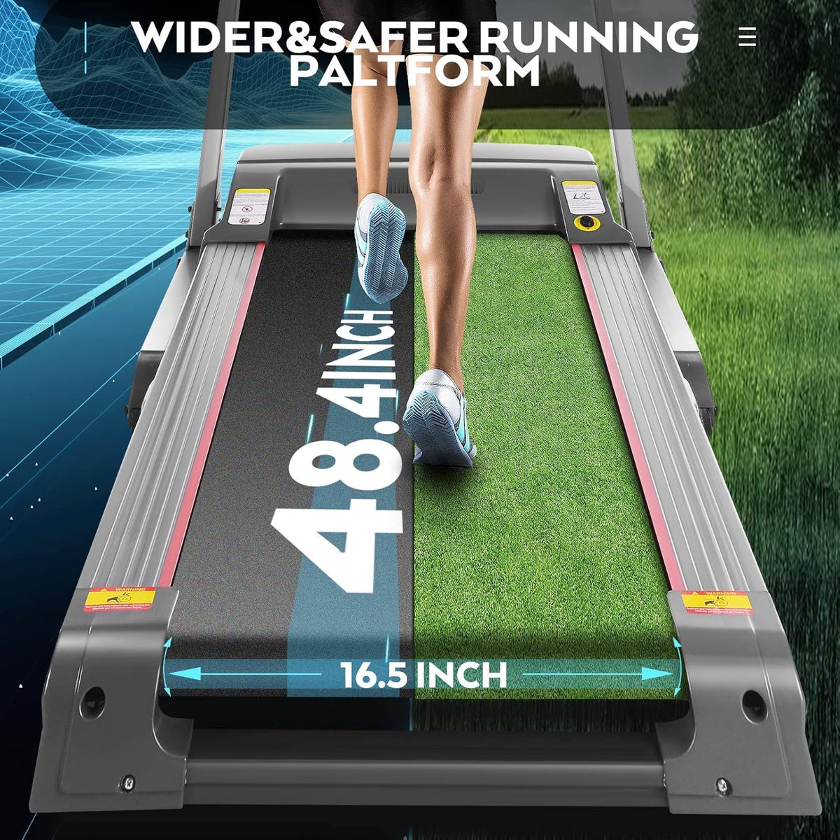 3.0 HP Electric Treadmill with Incline X810