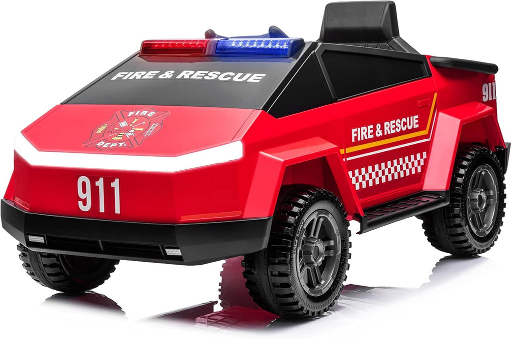 White Kids Electric Ride On Car with 12V Dual Motors and Parental Remote Control V1945